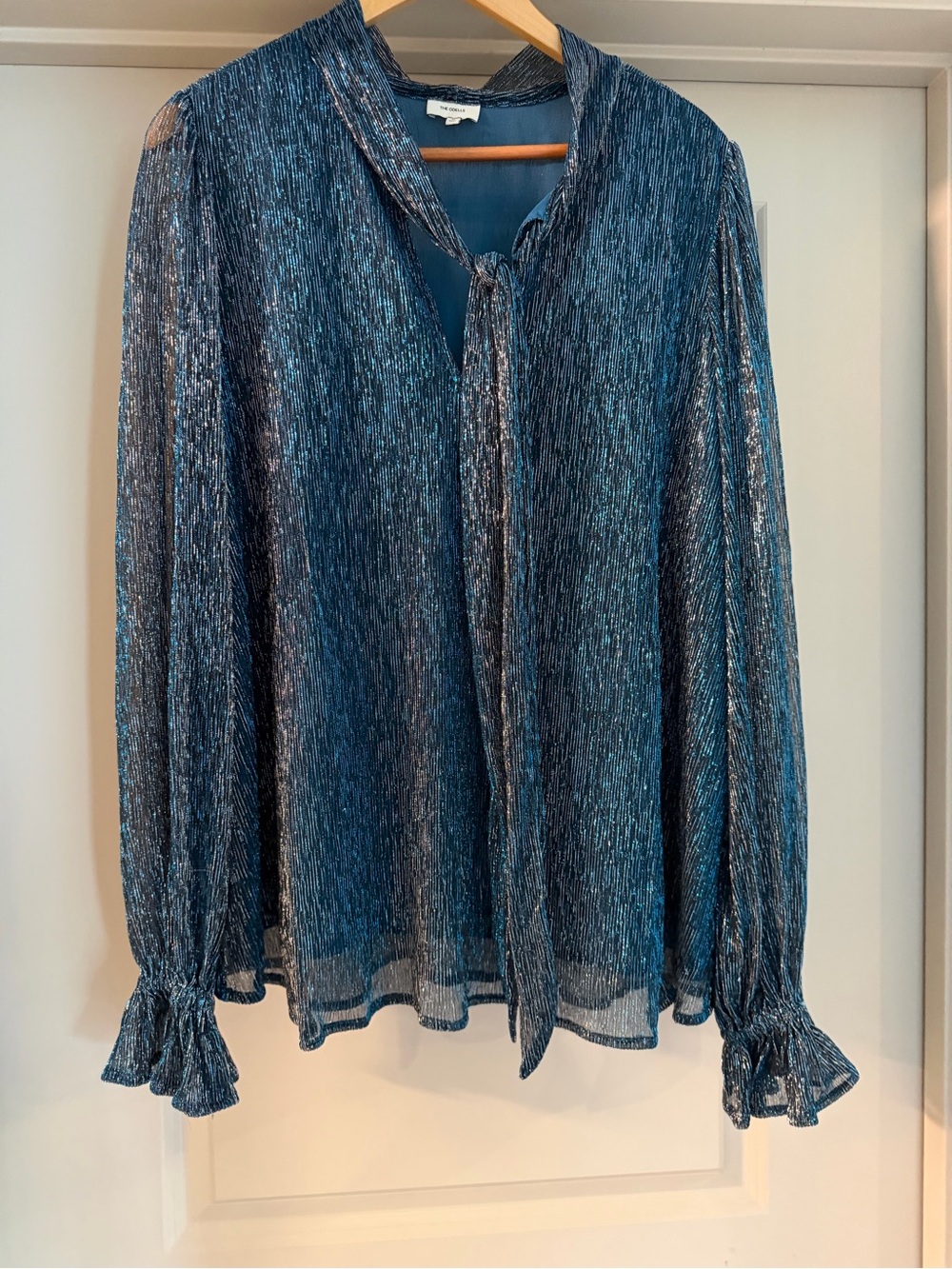 Anthropologie Blue Top